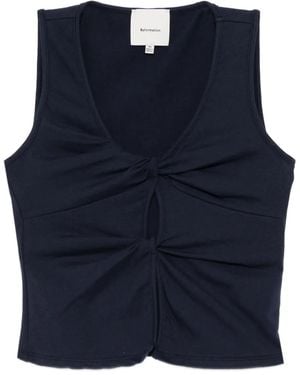 Reformation Tefi Vest Top - Blue