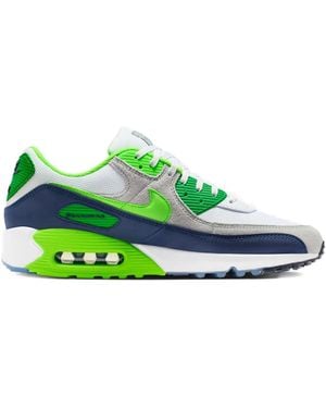 Nike Air Max 90 lace-up fastening sneakers - Grün