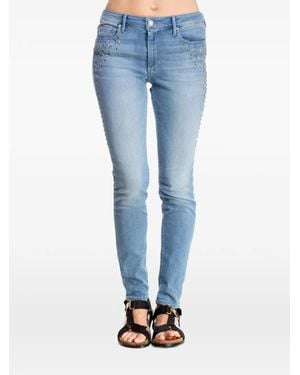 Black Orchid Jude Stud-Embellished Skinny Jeans - Blue