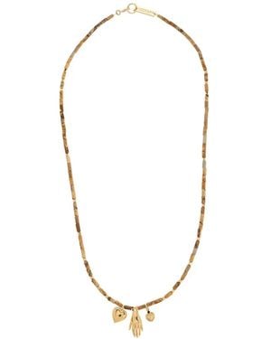 Isabel Marant Collier À Perles - Metallic