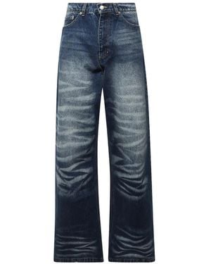 Natasha Zinko Jeans Con Effetto Schiarito - Blu
