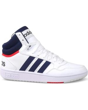 adidas Hoops 3.0 Mid Trainers - Blue