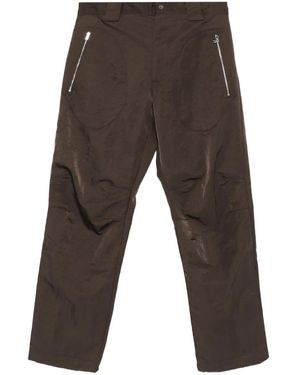 RANRA Hose mit Reißverschlusstasche - Grau