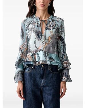 Guess Blusa Nicole Con Stampa Paisley