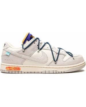 NIKE X OFF-WHITE Dunk Low "Lot 16" Trainers - White
