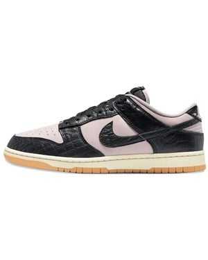 Nike Dunk Low Retro Crocodile Low Trainers - Black