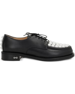 Mach & Mach Sirene Derby Shoes - Black
