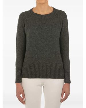Le Tricot Perugia Pullover mit Raglanärmeln - Grün