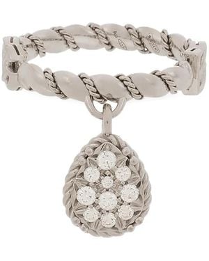 Dolce & Gabbana Anillo Easy en oro blanco de 18 ct con diamantes