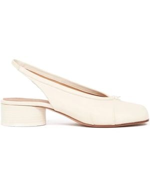 Maison Margiela Ballerine Tabi 30Mm - Neutro