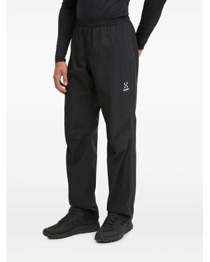 Haglöfs Jogginghose Mit Logo - Schwarz
