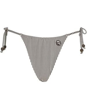 Karl Lagerfeld Slip Bikini Ikon - Grigio