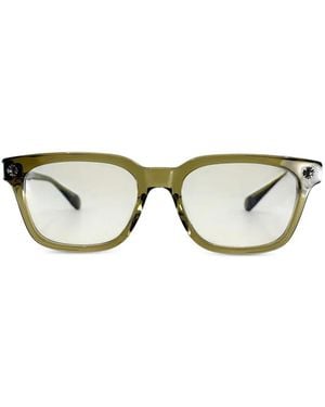 Chrome Hearts Lunettes De Soleil Cox Ucker À Monture Carrée - Gray