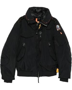 Parajumpers Hooded Multi-Pocket Jacket - Black