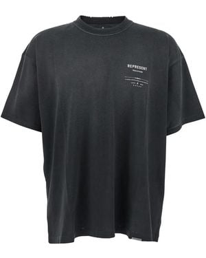 Represent Graphic-Print T-Shirt - Black