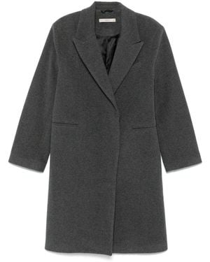 Remain Double-Breasted Coat - Grey