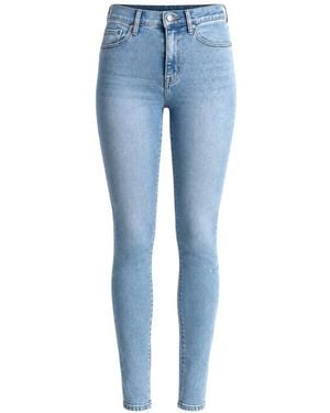 DKNY High-Rise Skinny Jeans - Blue