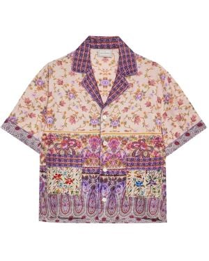 Pierre Louis Mascia Aloe Shirt - Pink