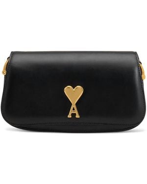 Ami Paris Paris Paris ショルダーバッグ - ブラック