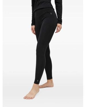 Smartwool Logo-Print Leggings - Black