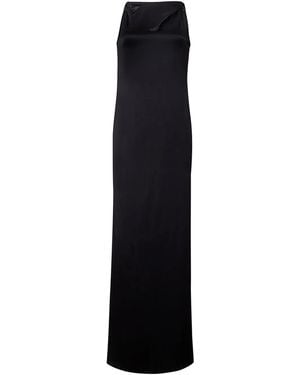 Adam Lippes Selima Maxikleid - Schwarz