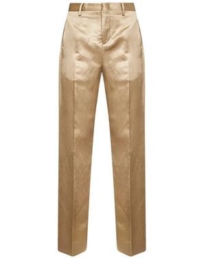 Briglia 1949 Lutetia Straight-Leg Trousers - Natural