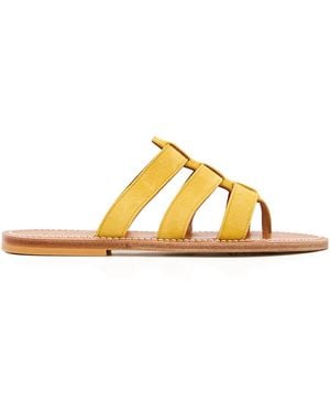 K. Jacques Sandali Con Suola Piatta - Metallizzato