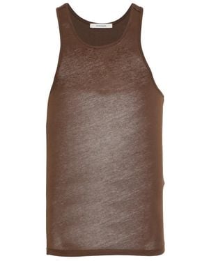 Entire studios Muscle Tank Top - Brown