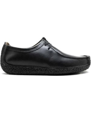 Clarks Natalie "Leather" Sneakers - Black