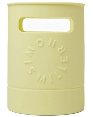 Simon Miller Logo-Embossed Bucket Bag - Yellow