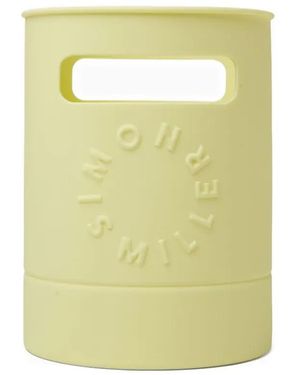 Simon Miller Logo-Embossed Bucket Bag - Yellow