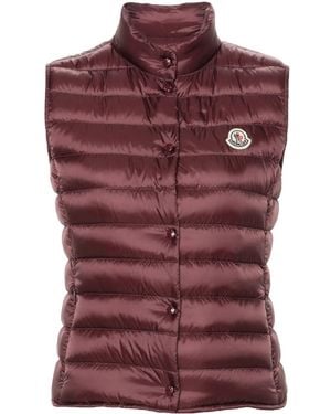Moncler Liane パデッドベスト - パープル
