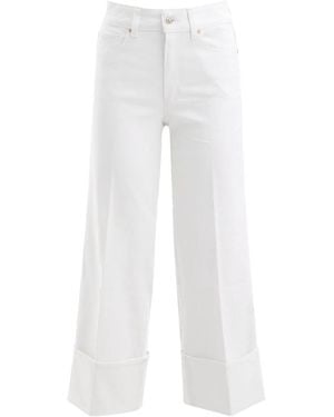 PAIGE Klassische Jeans - Weiß
