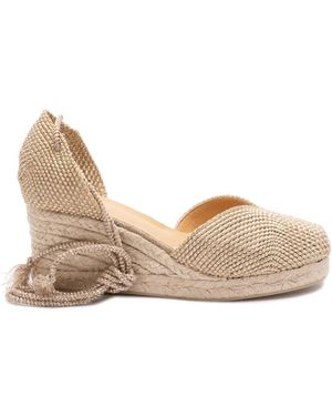 Castañer Cora Espadrilles 70Mm - Natur