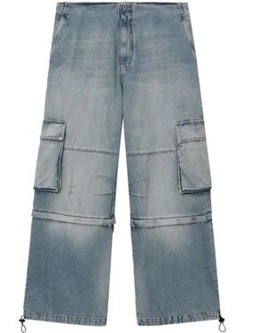 we11done Cargo Jeans - Blue