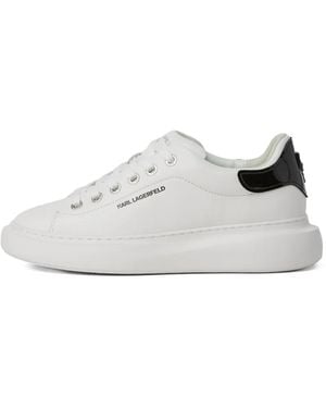 Karl Lagerfeld Kore Ikon Relief Sneakers - Wit