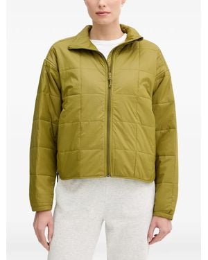 Columbia Sienna Hill Quilted Logo-Embroidered Jacket - Green