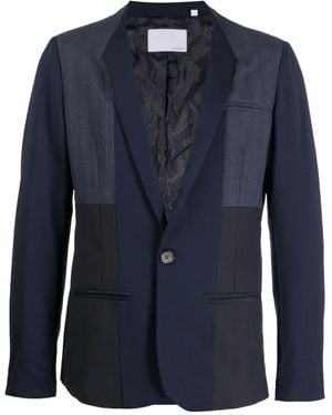 Private Stock The Martel Single-Breasted Blazer - Blue