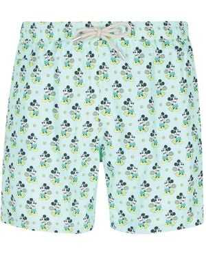 Mc2 Saint Barth Zwembroek Met Print - Groen