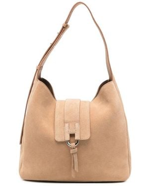 Hogan Bolso De Cuero - Neutro