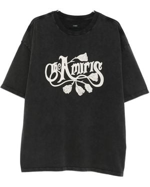 Amiri Graphic-Print T-Shirt - Black