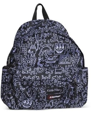 Eastpak Keith Haring Print Backpack - Blue