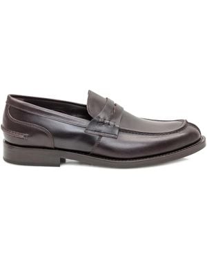 STURLINI FIRENZE Leather Loafers - Grey
