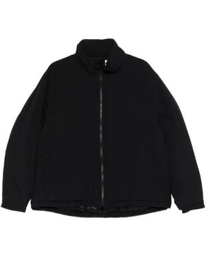 Attachment 2-Way Stretch Cloth Ecwax Jacket - Black