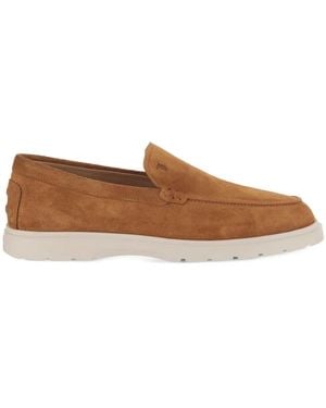Tod's Suède Loafers - Bruin
