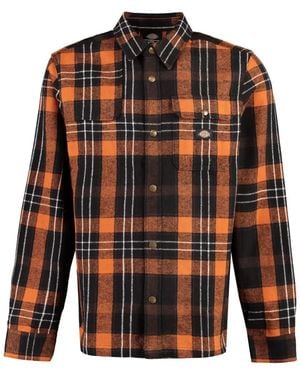 Dickies Checked Shirt - Orange