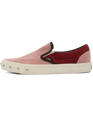 Vans Studded Slip-On Sneakers - Pink