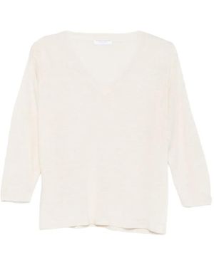 Majestic Filatures V-Neck T-Shirt - White