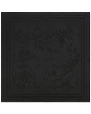 Shanghai Tang Tang Patterned Scarf - Black