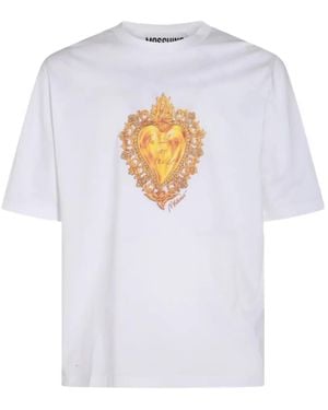 Moschino Heart-Print T-Shirt - White